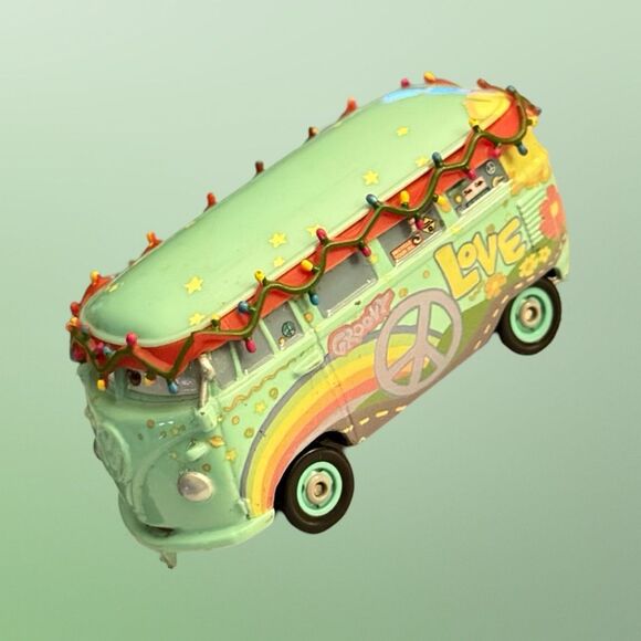 Disney Pixar CARS 2 Peace Filmore DieCast VW Bug Car Van 1:66 B4 - Picture 1 of 6